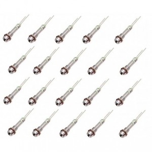 3mm LED INDICATOR 24VDC RED - 100/BOX XD22-6-24VDC-RD