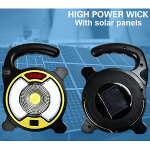 COB Portable Solar Outdoor Work Flood Light