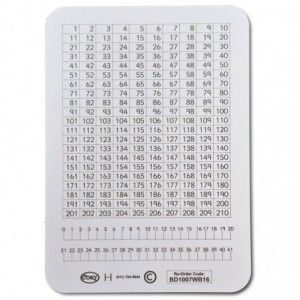 Writing Slate Markerboard Single Sided WB16 297X210MM PACK Of 10