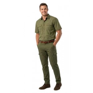 Vulcan Rogue Cargo Trouser Olive Size 42