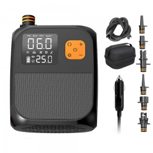 Rechargeable Boat / Tube / Kayak Pump | 25 PSI High Pressure SUP Pump with 8000mAh Battery