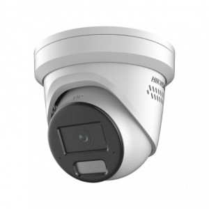 Hikvision 4MP Acusense Strobe Light Audible Warning Fixed Turret IP Camera
