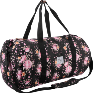 Supanova SN-1003-BKFL Kate Duffle Blk/Floral Bag