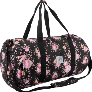 Supanova SN-1003-BKFL Kate Duffle Blk/Floral Bag
