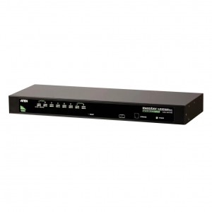 Aten 17-Inch TFT-LCD 8-Port PS/2-USB VGA LCD KVM Switch