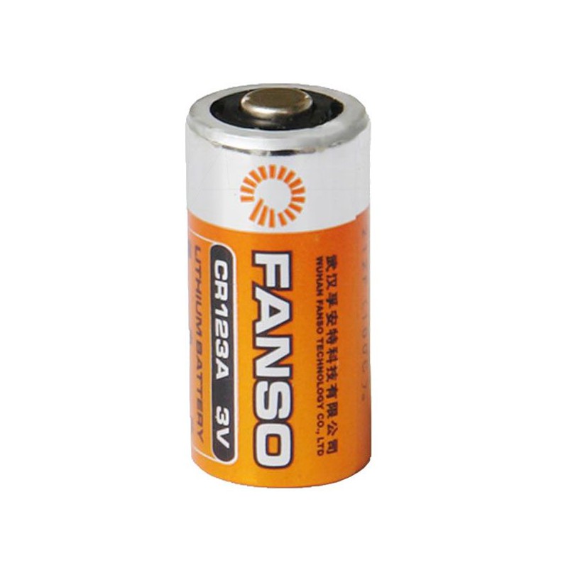 Fanso Battery Lithium 3V CR123A Wireless Detectors