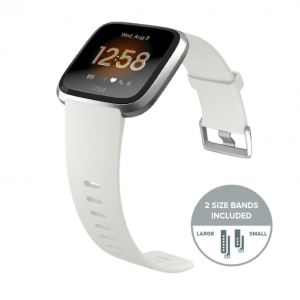 Fitbit Versa Lite Smart Watch Fitness Tracker- White