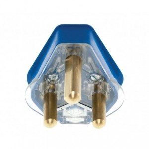 Plugtop Dedicated 16A Blue 53-DEG 1054BL/D