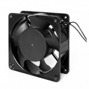 220V AXIAL FAN 180sqx60mm BALL 18CFM 2 WIRE LEADS XA18060HA2BL