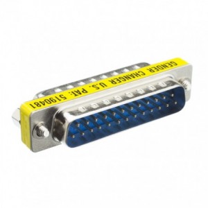 Adapter D-SUB 25P-25P MINI ZN25MM