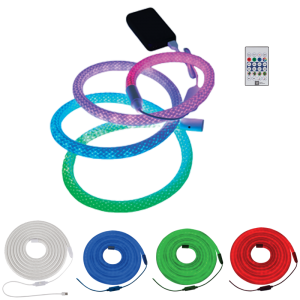 5M Nylon RGB Strip With Remote