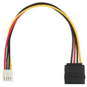 4 Pin MINI To SATA Power Cable