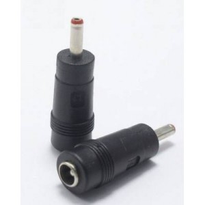 Unbranded NET-DC35135-H DC Adaptor 3.5 x 1.35 mm Male Red to 5.5 x 2.1 mm Female Black