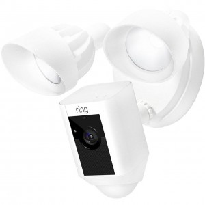 Ring Floodlight Network Surveillance Camera (8SF1P7-WEU0) - White