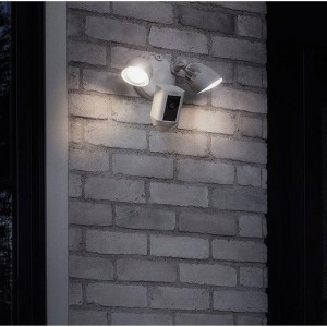 Ring Floodlight Network Surveillance Camera (8SF1P7-WEU0) - White