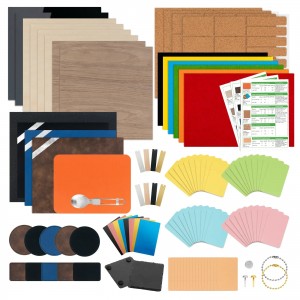 xTool Laser Material Explore Kit | 111 Piece Laser Engraving &amp; Cutting Material Set