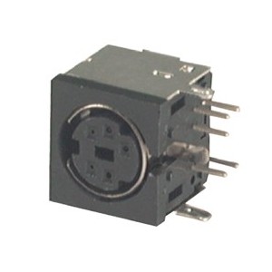 Socket MINI-DIN 8-WAY R/A K3715H