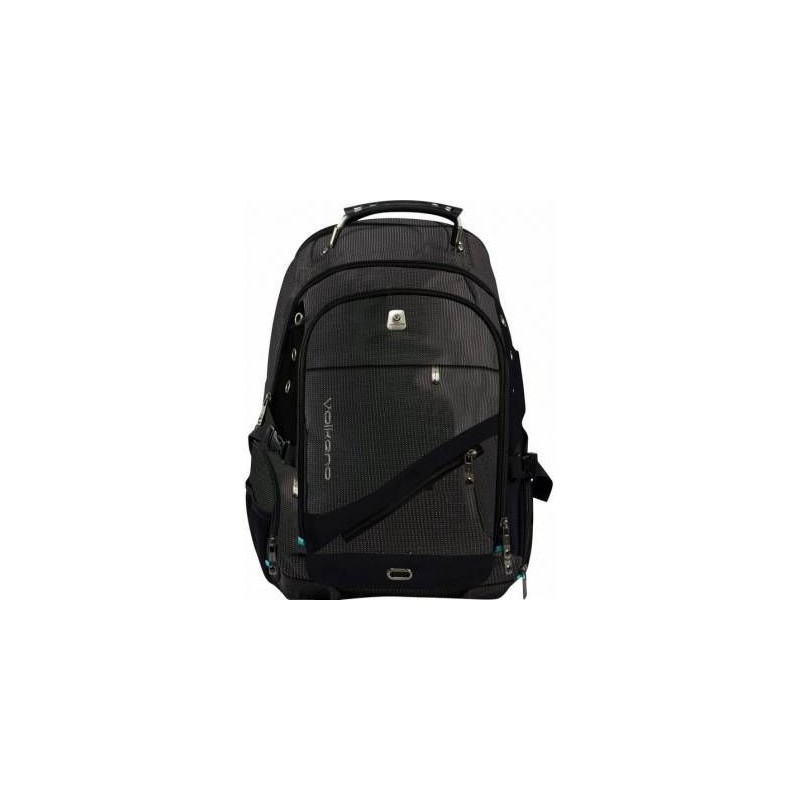 Volkano VK-7027-BKGR G-Unit Black/Grey/Turquoise Backpack