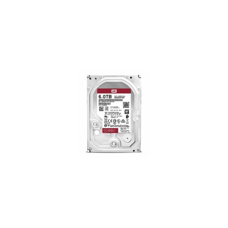 Western Digital WD6003FFBX Red Pro 6TB 3.5" SATA 256MB Hard Disk Drive