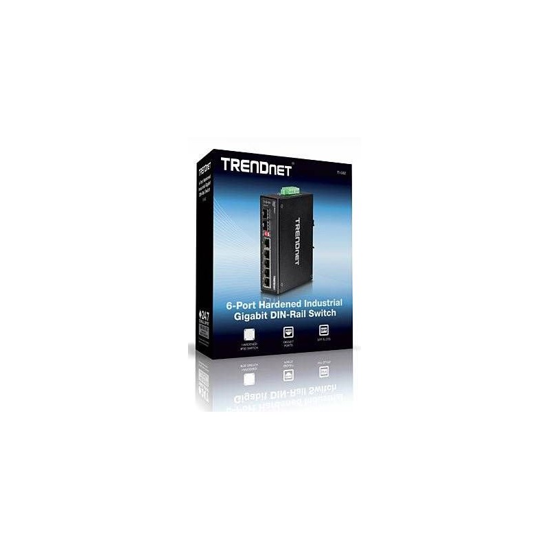 Trendnet TI-G62 6-port Hardened Industrial Gigabit Switch
