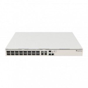 MikroTik 16 Port 100G QSFP28 Cloud Router Switch | CRS520-4XS-16XQ-RM