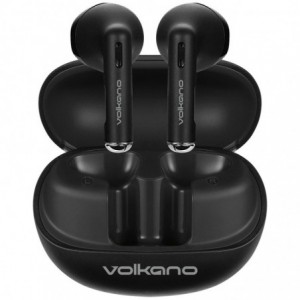 Volkano Buds X3 TWS Earphones with ENC - Black
