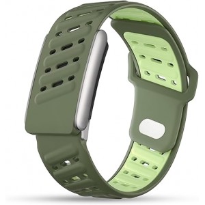 Silicone Sport Replacement Band Compatible with WHOOP 5.0 | Durable- Sweatproof &amp; Comfortable Strap