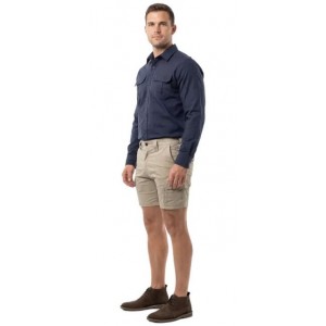 Vulcan Tactic Cargo Shorts Stone 38