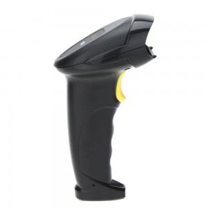 Handheld USB Laser Barcode Scanner - Wired -POS (Black) - YHD-8200
