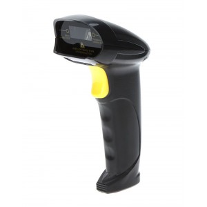Handheld USB Laser Barcode Scanner - Wired -POS (Black) - YHD-8200
