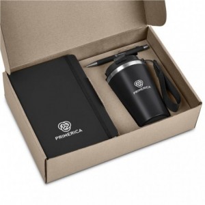 Altitude Poplar Kraft Gift Set with Tumbler- Notebook &amp; Pen