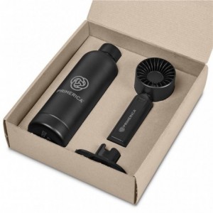 Altitude Chillax Gift Set with Handheld Fan &amp; 800ml Bottle