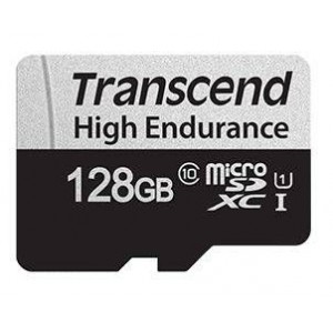 Transcend TS128GUSD350V 128GB High Endurance MicroSDXC/SDHC Class 10 UHS-I U1 - GeeWiz