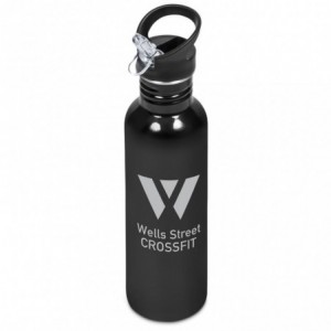 Ventura 750ml Single-Wall Stainless Steel Water Bottle