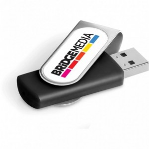 Axis Dome 16GB USB 2.0 Swivel Flash Drive