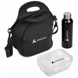 Kooshty Makiki Neoprene Refreshment Kit with Container &amp; Bottle