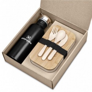 Kooshty Alfresco Gift Set with 750ml Water Bottle &amp; Lunch Box