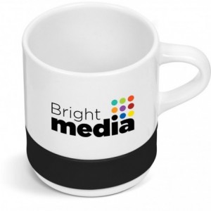 Kooshty Kaleido Sublimation Ceramic Mug with Silicone Band - 320ml