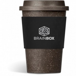 Kooshty Brown Bean 400ml Reusable Coffee Cup