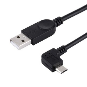 USB 2.0 to Micro USB 90 Degree Cable - 30cm