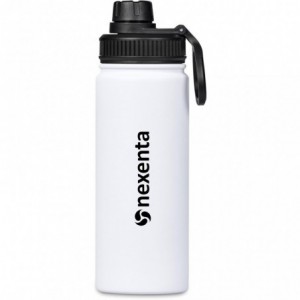 Altitude Tevez 750ml Stainless Steel Water Bottle - White