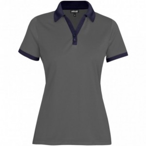 Bridgewater Ladies Techno-Dri Golf Shirt - Navy