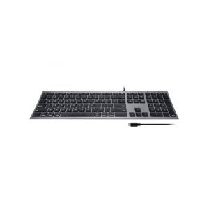 Macally UCACEKEYSG Ultra Slim Wired USB-C Keyboard for Mac (US English)