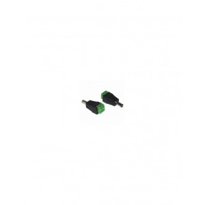 DC Power Plug with Screw Terminals. 2.1mm Jack - Male type
