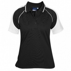Ladies Toronto Techno-Dri Golf Shirt - Black