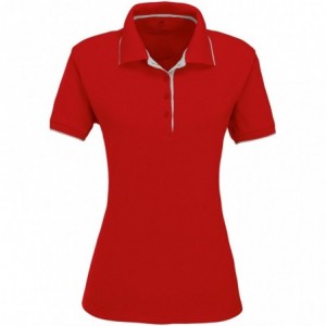 Ladies Wentworth Golf Shirt - Red