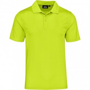 Slazenger Mens Florida Golf Shirt - Lime (165g/m²)