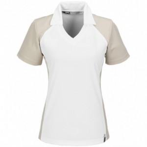 Ladies Grandslam Cool Fit Golf Shirt - Khaki