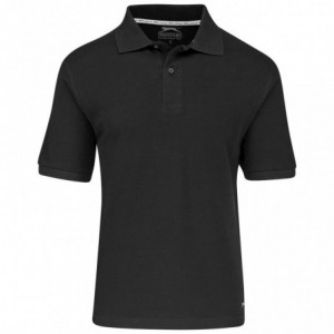 Mens Crest 100% Combed Cotton Piqué Knit Golf Shirt