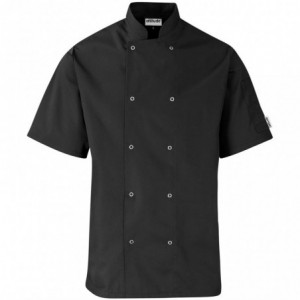 Unisex Short Sleeve Zest Chef Jacket (195g/m2 Poly-Cotton Twill)